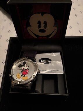 Disney Mickey Mouse Watch — Black, Red, Yellow